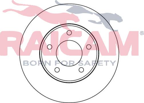 Raicam RD00403 - Brake Disc autospares.lv