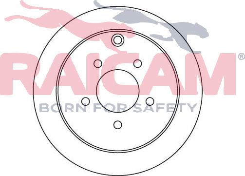 Raicam RD00402 - Brake Disc autospares.lv