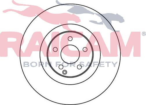 Raicam RD00479 - Brake Disc autospares.lv