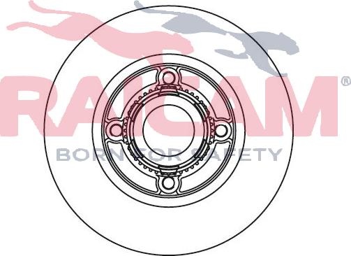 Raicam RD00690 - Brake Disc autospares.lv