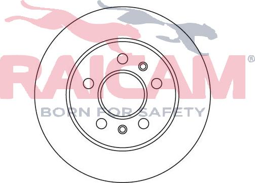 Raicam RD00664 - Brake Disc autospares.lv