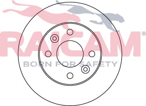 Raicam RD00684 - Brake Disc autospares.lv