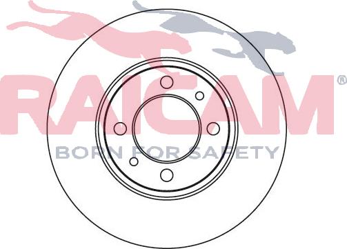 Raicam RD00183 - Brake Disc autospares.lv