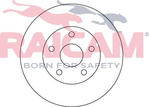 Raicam RD00804 - Brake Disc autospares.lv