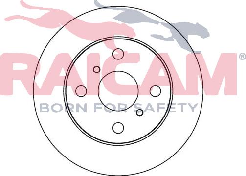 Raicam RD00815 - Brake Disc autospares.lv