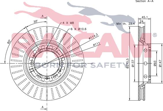 Raicam RD00346 - Brake Disc autospares.lv