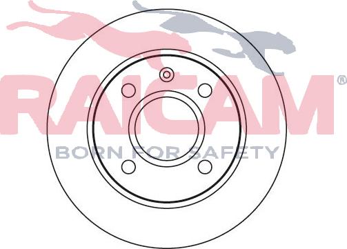 Raicam RD00239 - Brake Disc autospares.lv