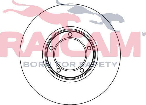 Raicam RD00236 - Brake Disc autospares.lv