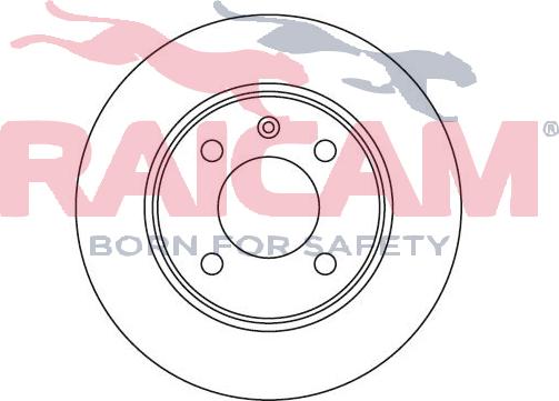 Raicam RD00747 - Brake Disc autospares.lv