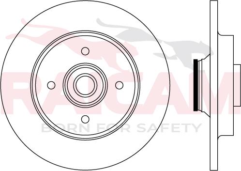 Raicam RD01552 - Brake Disc autospares.lv