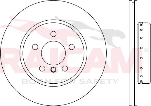 Raicam RD01519 - Brake Disc autospares.lv