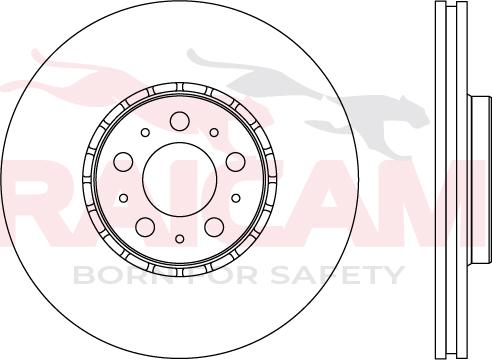 Raicam RD01513 - Brake Disc autospares.lv