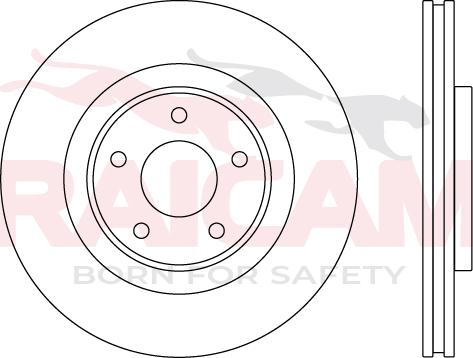 Raicam RD01529 - Brake Disc autospares.lv