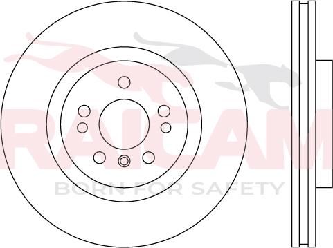 Raicam RD01520 - Brake Disc autospares.lv