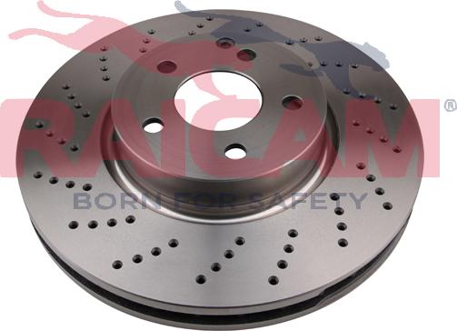 Raicam RD01075 - Brake Disc autospares.lv