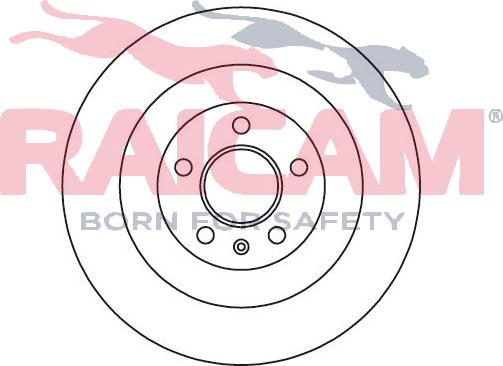 Raicam RD01133 - Brake Disc autospares.lv