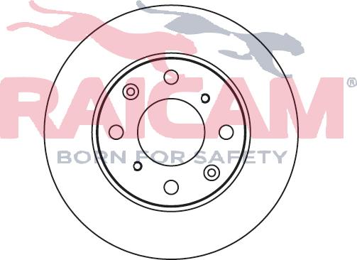 Raicam RD01226 - Brake Disc autospares.lv