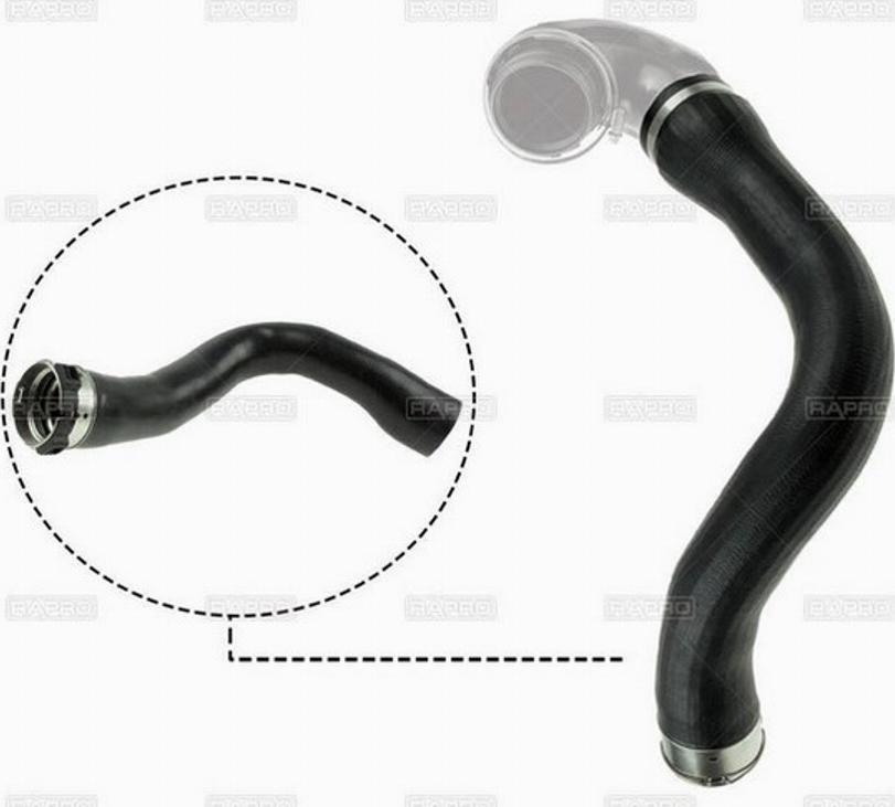 Rapro 18348 - Charger Intake Air Hose autospares.lv