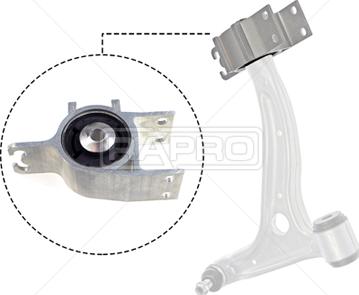 Rapro R54428 - Bush of Control / Trailing Arm autospares.lv