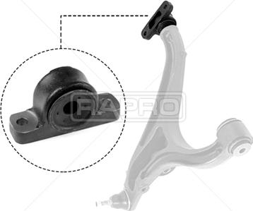 Rapro R54553 - Bush of Control / Trailing Arm autospares.lv