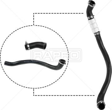 Rapro R16218/K - Charger Intake Air Hose autospares.lv