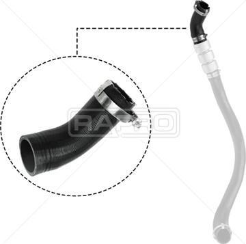 Rapro R16217 - Charger Intake Air Hose autospares.lv