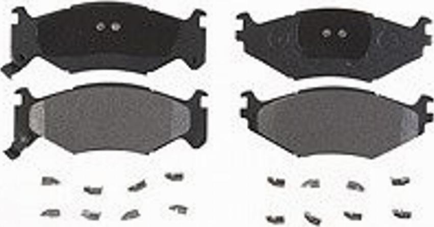 Raybestos PGD522M - Brake Pad Set, disc brake autospares.lv