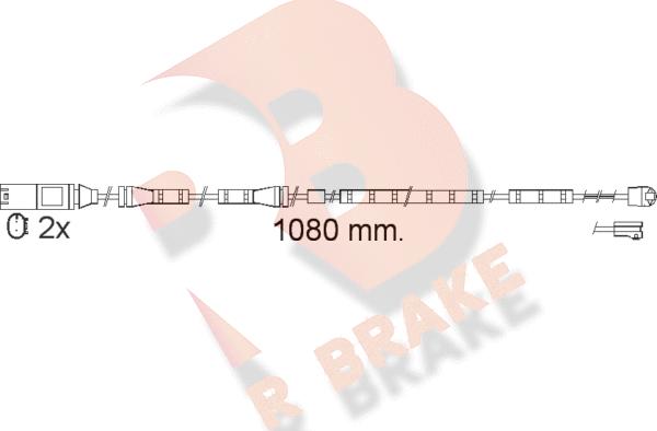 R Brake 610558RB - Warning Contact, brake pad wear autospares.lv