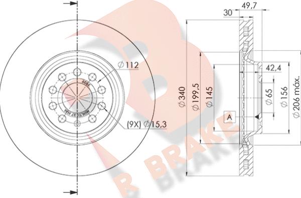 R Brake 78RBD26085 - Brake Disc autospares.lv