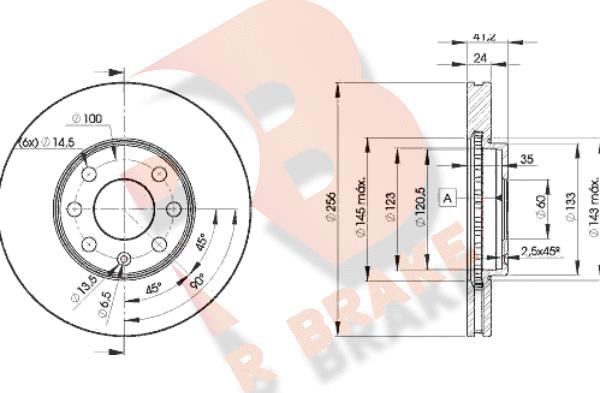 R Brake 78RBD27879 - Brake Disc autospares.lv