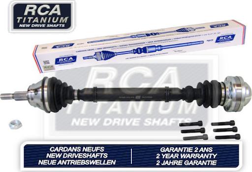 RCA France AV317N - Drive Shaft autospares.lv