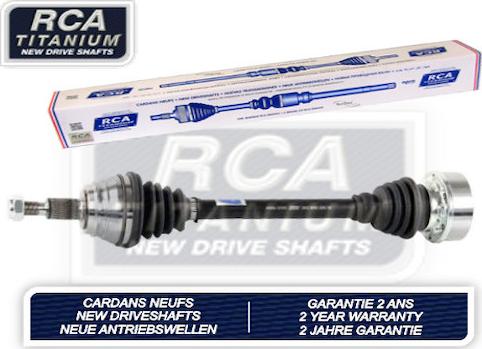 RCA France AV207N - Drive Shaft autospares.lv