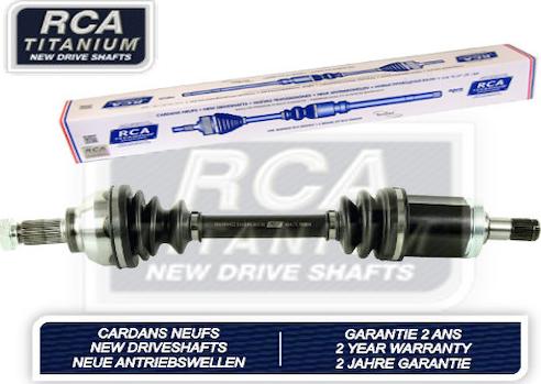 RCA France BM400AN - Drive Shaft autospares.lv