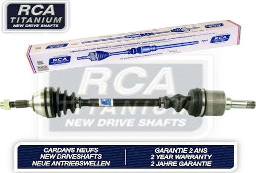 RCA France P157N - Drive Shaft autospares.lv