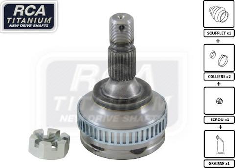 RCA France CI92A - Joint Kit, drive shaft autospares.lv