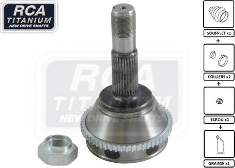 RCA France CI08A - Joint Kit, drive shaft autospares.lv