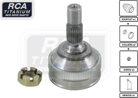 RCA France CI02A2 - Joint Kit, drive shaft autospares.lv