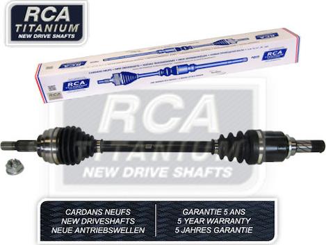 RCA France DA411N - Drive Shaft autospares.lv