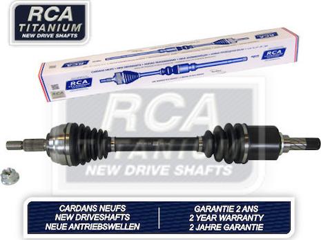 RCA France DA804N - Drive Shaft autospares.lv