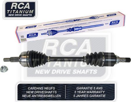 RCA France DA700N - Drive Shaft autospares.lv