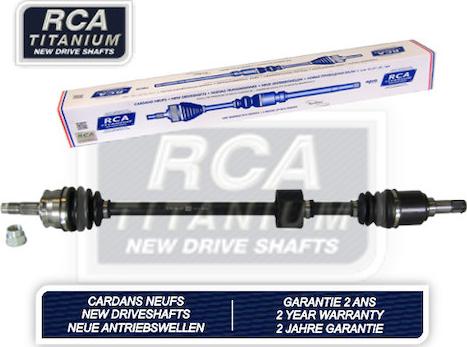 RCA France F915AN - Drive Shaft autospares.lv