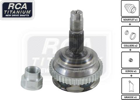 RCA France FI04A - Joint Kit, drive shaft autospares.lv