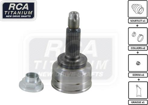 RCA France MA23 - Joint Kit, drive shaft autospares.lv