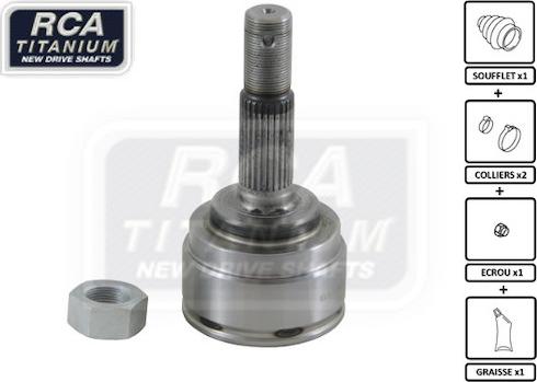 RCA France NI81 - Joint Kit, drive shaft autospares.lv