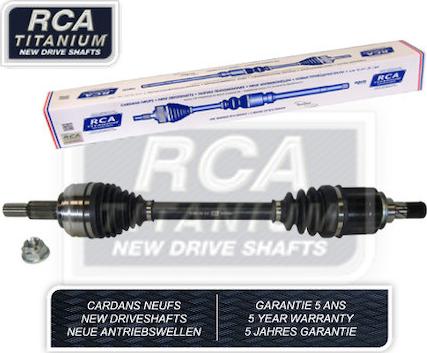 RCA France R908N - Drive Shaft autospares.lv
