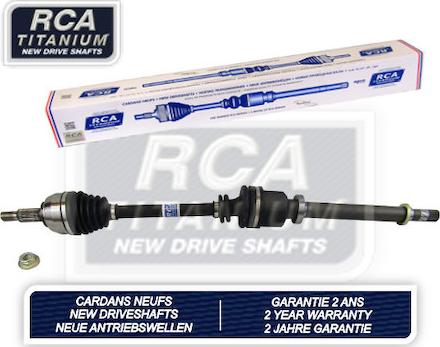 RCA France R931AN - Drive Shaft autospares.lv