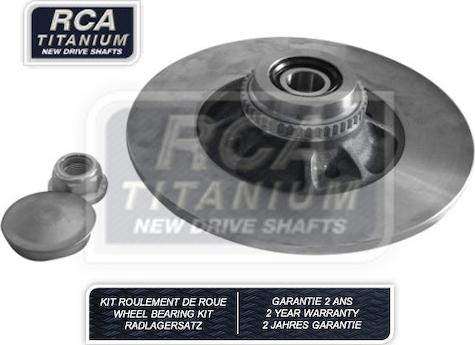 RCA France RCABK08 - Brake Disc autospares.lv