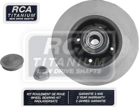 RCA France RCABK07 - Brake Disc autospares.lv