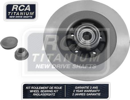 RCA France RCABK16 - Brake Disc autospares.lv