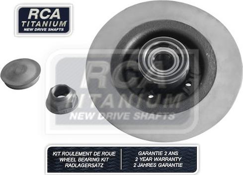 RCA France RCABK10 - Brake Disc autospares.lv